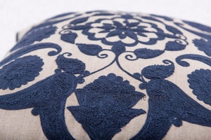 Wholesale Decorative Hand Embroidered Madala Throw <b>Pillow</b> <b>Cover</b>, Latest Design Mandala Cushion <b>Cover</b> - Product Image 3