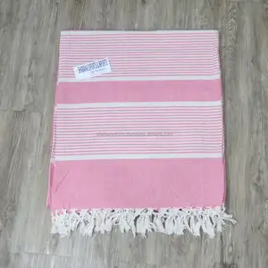 Hotel mewah katun Turki handuk ekstra besar katun pantai selimut Fouta sprei Linen melempar dari India produsen