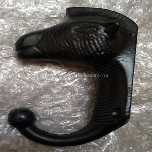 OMG Industries Cast Iron Elephant Head Wall Mount Hat & <b>Coat</b> <b>Hook</b> Rustic Zinc Eye Slip <b>Hook</b> Top Sale - Product Image 3