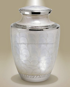 Urne en aluminium émaillée pour bébé adulte et animal de compagnie - Style américain et européen - Product Image 1