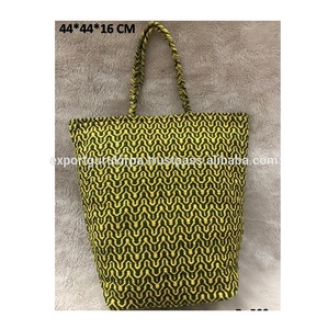 Elegante bolso de mensajero de tela de algodón para mujer bordado a la moda patrón de compras de oficina hilo decorado - Product Image 5