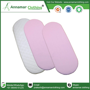 Nouveau-né Bébé Berceau Équipée Drap de Coton - Product Image 5