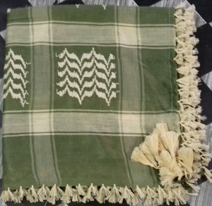 Toutes les saisons Yashmagh Arabic Jacquard Scarf 100% Cotton 6-Piece Set Durable Fashionable Square Style - Product Image 6