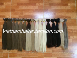 Cheveux brillants de haute qualité, 2 pièces, couleur européenne, blond foncé cendré, cheveux slavique brun clair - Product Image 1