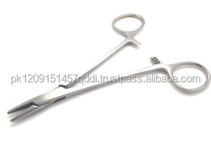 Fabrication en gros de qualité supérieure Best-seller Porte-aiguille Mayo-Hegar Porte-aiguille TC avec manche et pointe en or - Product Image 4