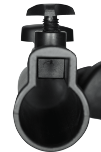 Soporte Universal Ajustable para Paraguas de Carro de Golf, Material PP Negro, 19 cm, para Carros de Golf de Empuje y Arrastre - Product Image 5