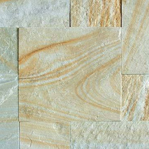 Pizarra de piedra Natural gris, piedra apilada, Panel de pared de piedra de pizarra de cuarzo amarilla - Product Image 2