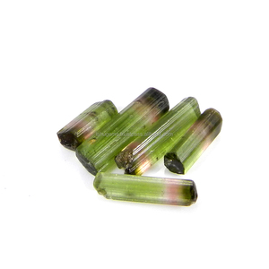 Joyería de piedras preciosas sueltas, turmalina Natural IG10049 verde, 7x4mm-11x3mm, 4,70 Cts Ishu gemas ZA - Product Image 2