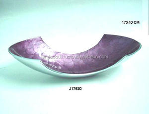 ชามใส่ผลไม้ทำจากอะลูมิเนียมเคลือบสำหรับตกแต่งดีไซน์ร่วมสมัย - Product Image 2