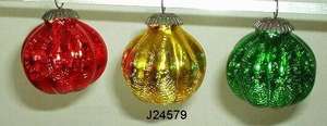 Ornement d'arbre de noël en verre, toutes les couleurs disponibles, décoration d'intérieur, suspendu - Product Image 2