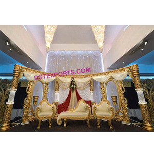 Décoration de scène de mariage musulman en cristal, Europe, attrape-yeux, pour célébrations - Product Image 1