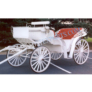 Dernières calèches de mariage Victoria, calèches de mariage indiennes tirées par des chevaux, calèches de mariage traditionnelles tirées par des chevaux à vendre - Product Image 1