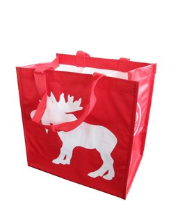 Navidad 100gsm PP Bolsa de compras tejida 6 botellas de vino Tote de Vietnam Impresión offset para productos domésticos - Product Image 1