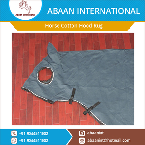 Drap d'été en coton respirant pour chevaux Tapis respirant avec sangles offrant une couverture complète - Product Image 3