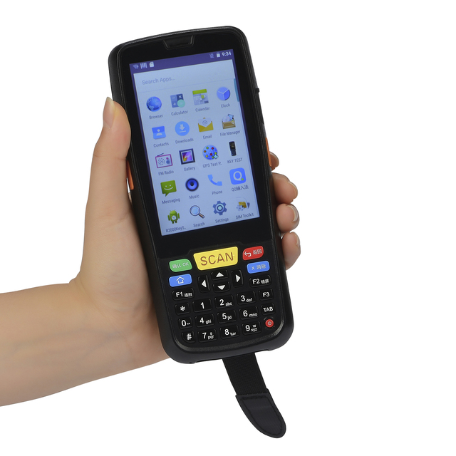 P6S Rugged Handheld Android 7.0 OS Pda Courier Warehouse Logistic Barcode Scanner Device Data Terminal
