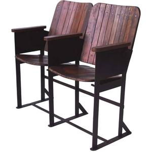 ม้านั่งโรงหนังอุตสาหกรรมโบราณดั้งเดิม - Product Image 2