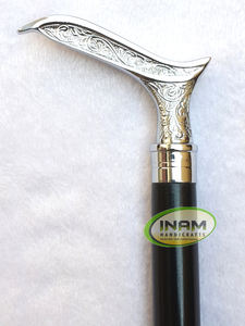 Calidad Premium tallada a mano Estilo vintage de madera bastón plegable/bastón con el diseñador Derby manejar - Product Image 2