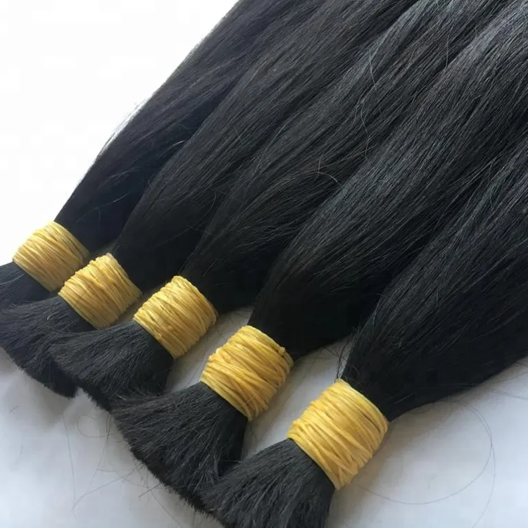 Black Silky Straight 100% Virgin Vietnam Long Hair Hair in Braiding Best Wholesale Price