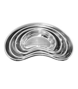 Plateau manuel de rein de cuvette de bassin creux chirurgical d'hôpital fait de source d'alimentation manuelle durable d'acier inoxydable - Product Image 5