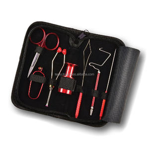 ชุดอุปกรณ์ตกปลาแบบ Fly Tying พร้อมกรรไกรตกปลา/กระสวยเซรามิค/ชุดเครื่องมือตกปลา - Product Image 1
