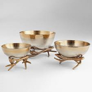 Gold Antique <b>Bowl</b> New Gold Stanmdard Best Quality Standard New Design <b>Serving</b> <b>Bowls</b> - Product Image 1