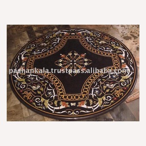 Main Marqueterie De Marbre Table Top Décoratifs pour La Maison - Product Image 1