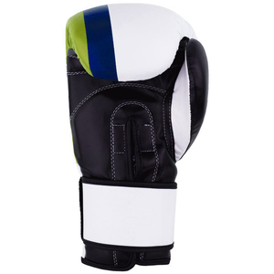 Guantes de boxeo impresos de diseño personalizado para hombres y mujeres MMA Muay Thai Kickboxing Sanda guantes de boxeo de entrenamiento de cuero - Product Image 2