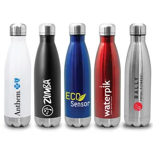 17 oz doppelwandige Sport-Vakuum-Cola-Flasche aus Edelstahl-verfügt über einen Ein-/Ausschraub deckel und wird mit Ihrem Logo geliefert