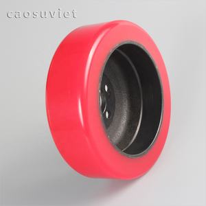 Roue en caoutchouc polyuréthane personnalisée de haute qualité 70-90 ShoreA Résistance à l'abrasion Charge directe Usine du Vietnam pour diverses applications - Product Image 6