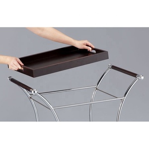 Carrito de Cocina Comercial Multiusos de Madera con Diseño Contemporáneo para Muebles de Hotel, Comedor, Sala de Estar y Taller - Product Image 2