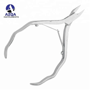 Fine <b>Point</b> Ingrown Nail Nipper Cuticle Scissors Tissue Nipper 4" Nail Clipper <b>Remover</b> Manicure Pedicure Beauty - Product Image 5