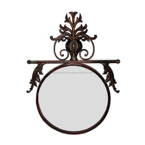 Iron <b>Frame</b> Large <b>Mirror</b> / Restaurant Wall Decor <b>Mirror</b> - Product Image 3