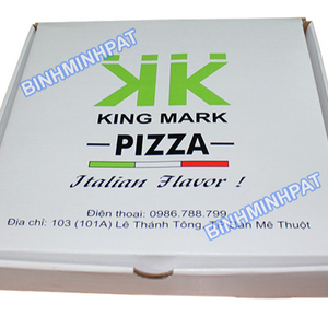 Caja de Pizza con impresión personalizada, fabricante de cajas de Pizza de alta calidad en Vietnam - Product Image 4