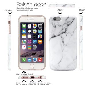 Bán buôn Điện Thoại Di Động Phụ Kiện, Đối Với <span class=keywords><strong>iPhone</strong></span> 6 6 s Bằng Đá Cẩm Thạch Trắng Trường Hợp Điện Thoại Điện Thoại Di Động Phụ Kiện Nhà Máy ở Trung Quốc - Product Image 2