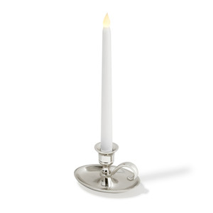 Portavelas cónico de plata tradicional para fiesta de boda, soporte de Metal de calidad sostenible con forma personalizada - Product Image 4