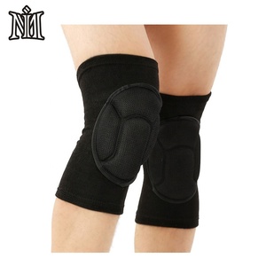 Genouillère en gel élastique en coton/polyester, genouillère de compression épaisse pour l'entraînement au MMA, au kick-boxing, couleur et taille personnalisables - Product Image 2