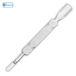 Empujador de Cutículas Redondo y Plano Reutilizable (Combo) para Manicura - Product Image 1