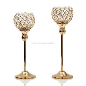 High Quality Crystal Tea Light Candle <b>Holder</b> Elegant Other Types of Candle <b>Holders</b> Lanterns Candle Jars - Product Image 1
