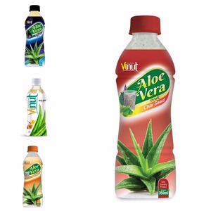Suministro al por mayor de jugo de aloe vera de 350ml de calidad superior con sabor a miel, envases de botellas para consumidores conscientes de la salud - Product Image 3