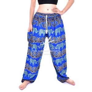 Pantalon d'éléphant pour hommes, sarouel à taille cordon, pantalon de Yoga, pantalon unisexe - Product Image 4