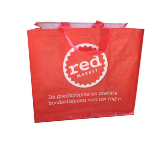 KD1248 KIM DUC Bolsa Térmica Personalizable de Tela No Tejida, Reciclable, con Asas de PP Tejido, Logotipo Reutilizable, Mediana, para Uso Diario, Vietnam Letter - Product Image 2