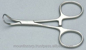 Pince chirurgicale dentaire manuelle Backhaus 11,5 cm, forceps dentaire, pince à serviette, acier inoxydable, matériau métallique - Product Image 4