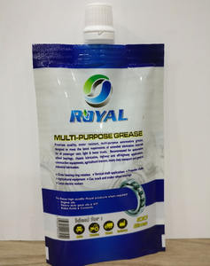 ROYAL NLGI 2 Red Color Calcium <b>Grease</b> Automotive Lubricant with Base Oil Composition Pouch Packed - Product Image 2
