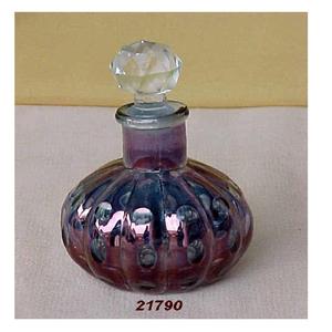 Vente en gros d'un fabricant indien en stock Bouteille de parfum de luxe en verre de couleur noire avec couvercle - Product Image 1