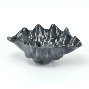 Medium Size Translucent Green Shell Design Salad <b>Bowl</b> - Product Image 5