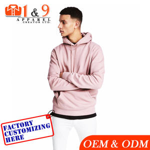 100% coton banque sweat-shirts à capuche zippés pour hommes - Product Image 1