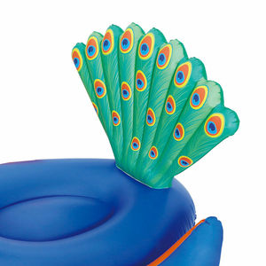 Flotteur gonflable pour piscine Summer Waves Big Peacock Ride on, type chaise longue - Product Image 4