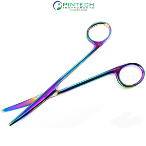 <span class=keywords><strong>14</strong></span> cm cùn cong <span class=keywords><strong>metzenbaum</strong></span> kéo Hướng dẫn sử dụng thiết bị y tế bằng thép không gỉ Titan cơ sở dụng Cụ Phẫu Thuật dụng cụ - Product Image 2