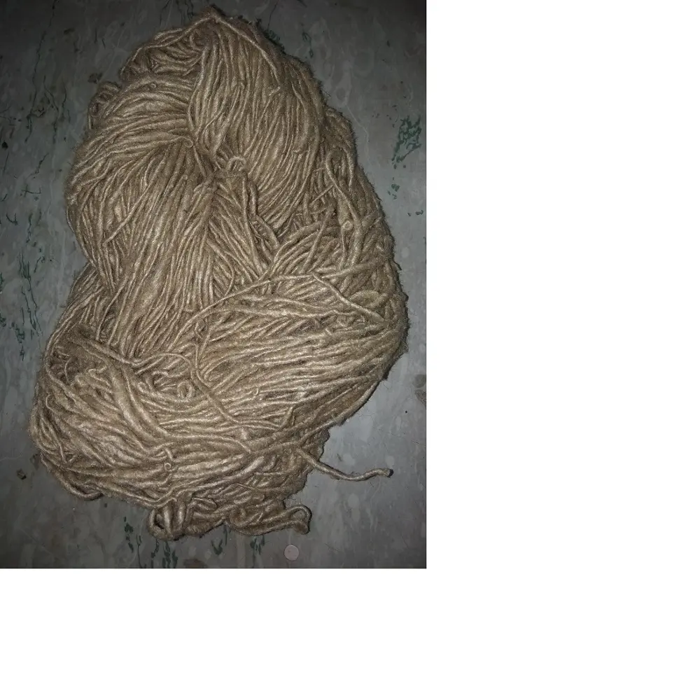 golden muga silk yarns for scarf manufacturers sold in hanks of 100 gram skeins