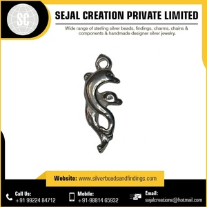Breloque éléphant en argent sterling en gros - Product Image 2